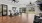 Cardio room with equipment and garage door to outdoor workout lawn